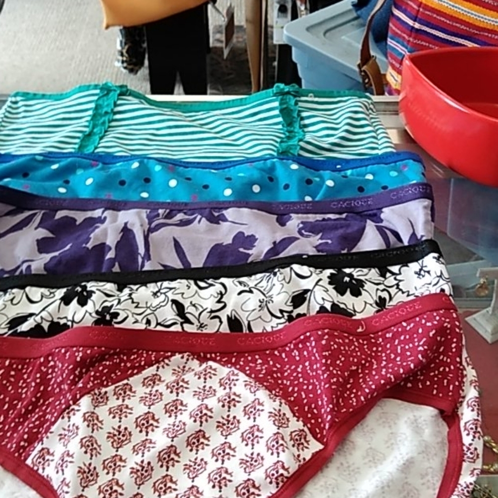 Panties $8 each or 5/$30